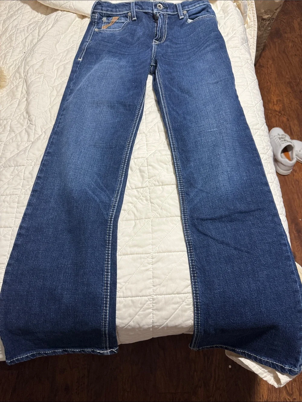 Ariat Indigo Blue Kids Bootcut Jeans